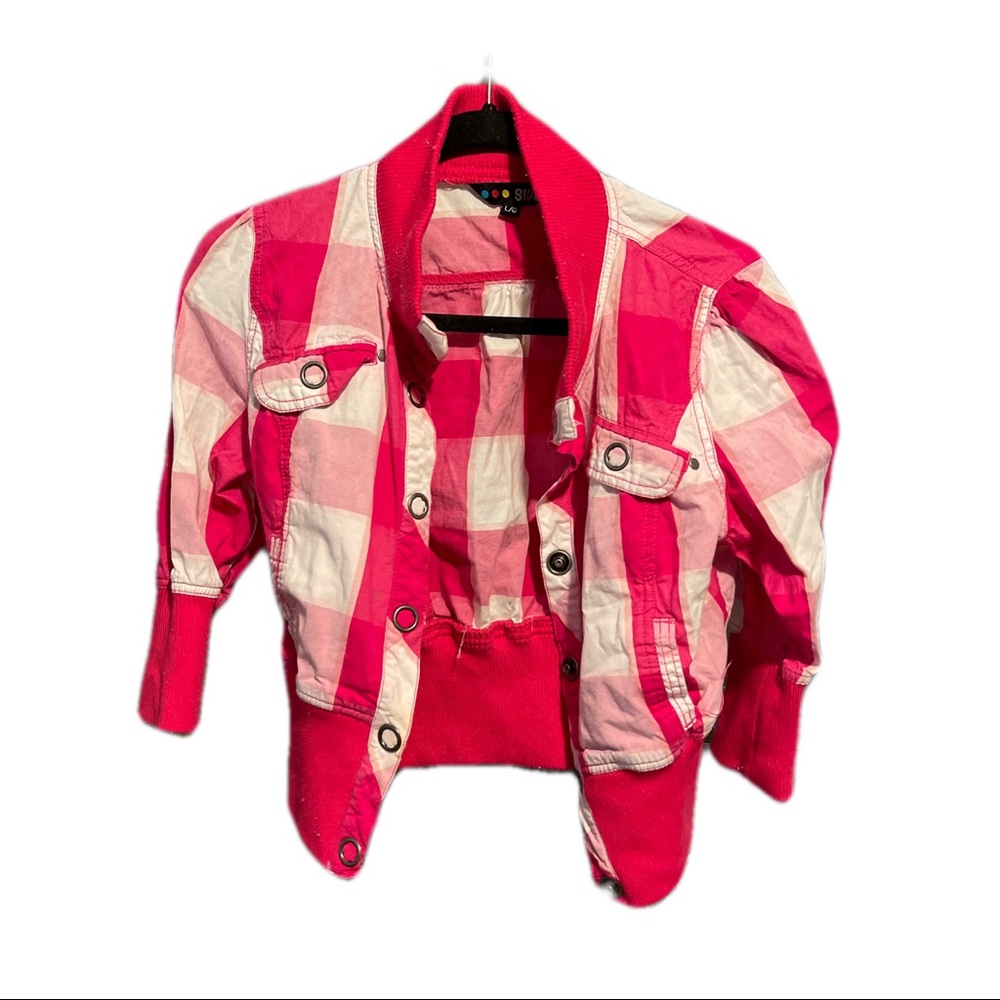 Woman’s red crop SWS jacket